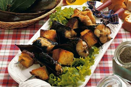 ricetta capitone arrosto
