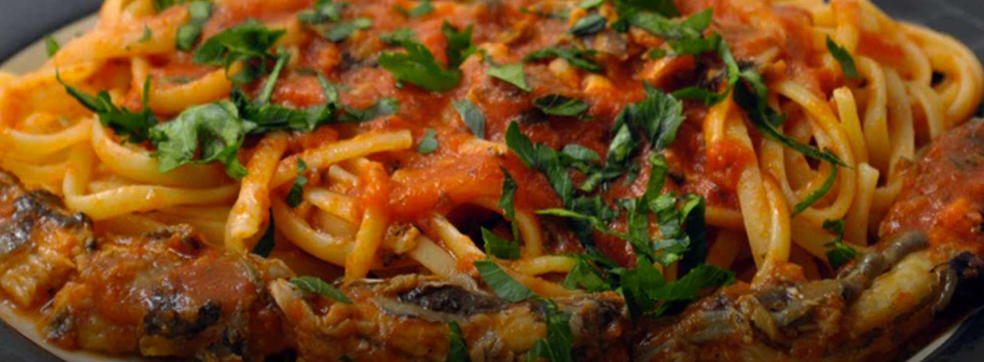 Ricetta: Linguine con sugo di capitone