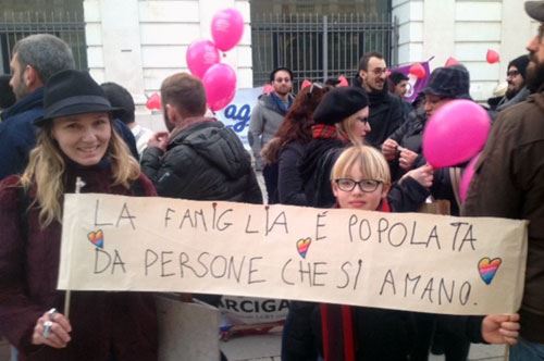 “SvegliatItalia”, in Puglia sorge l’arcobaleno delle unioni civili
