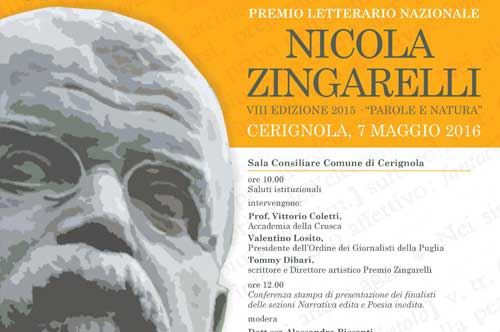 Premio Zingarelli, anche Narrativa e Poesia Inedita tra i premi a Cerignola