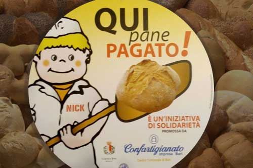 “Pane pagato”, a Bari al via l’iniziativa a tutela degli indigenti