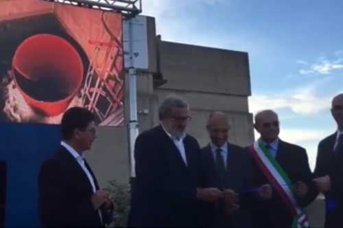 Risorse fresche per il Salento: inaugurato l’Acquedotto del Sinni