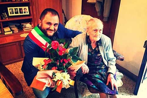 105 anni di vita a Nardò, il compleanno “speciale” di Cosima Calabrese