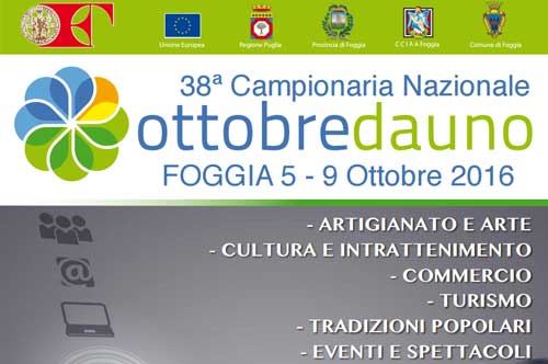 Ottobre Dauno, Campionaria Nazionale 2016