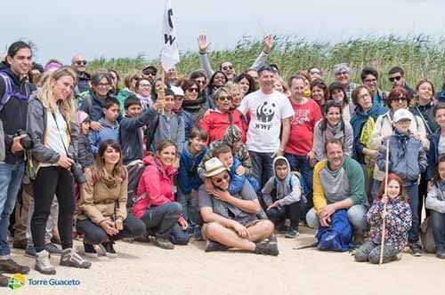 Torre Guaceto, festa per la liberazione di tre volatili Torre Guaceto, festa per la liberazione di tre volatili