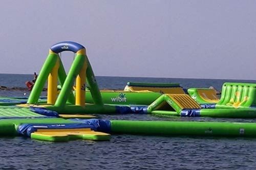 Un parco acquatico in mare, la novità del divertimento a Bisceglie