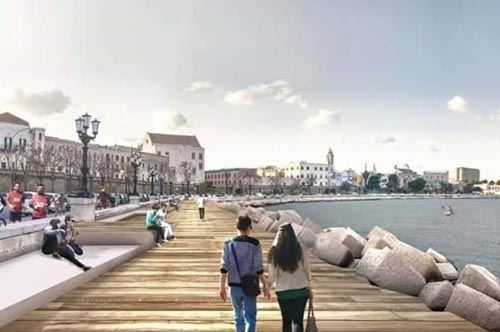 Progetto per la riqualificazione del waterfront della città vecchia di Bari