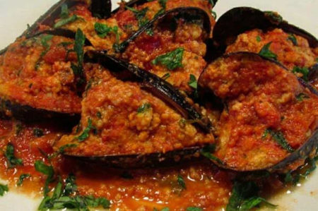 cozze ripiene ricetta