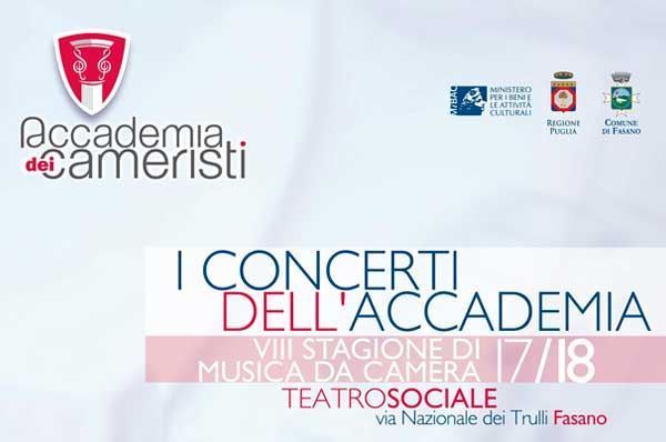 VIII stagione concertistica - Accademia dei Cameristi