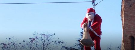 discesa babbo natale