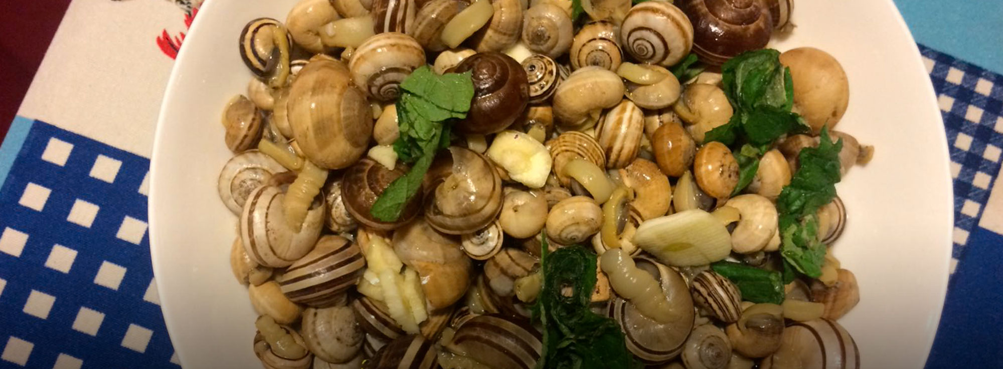 Ricetta: Lumache con aglio e peperoncino