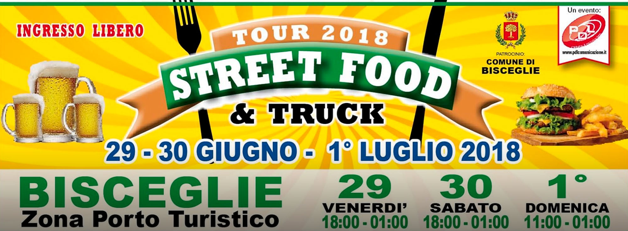 Bisceglie: Bisceglie Street Food & Truck Festival 2018