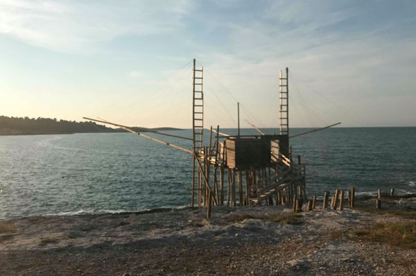 Trabucco di San Lorenzo di nuovo in vita, a Vieste terminati i restauri