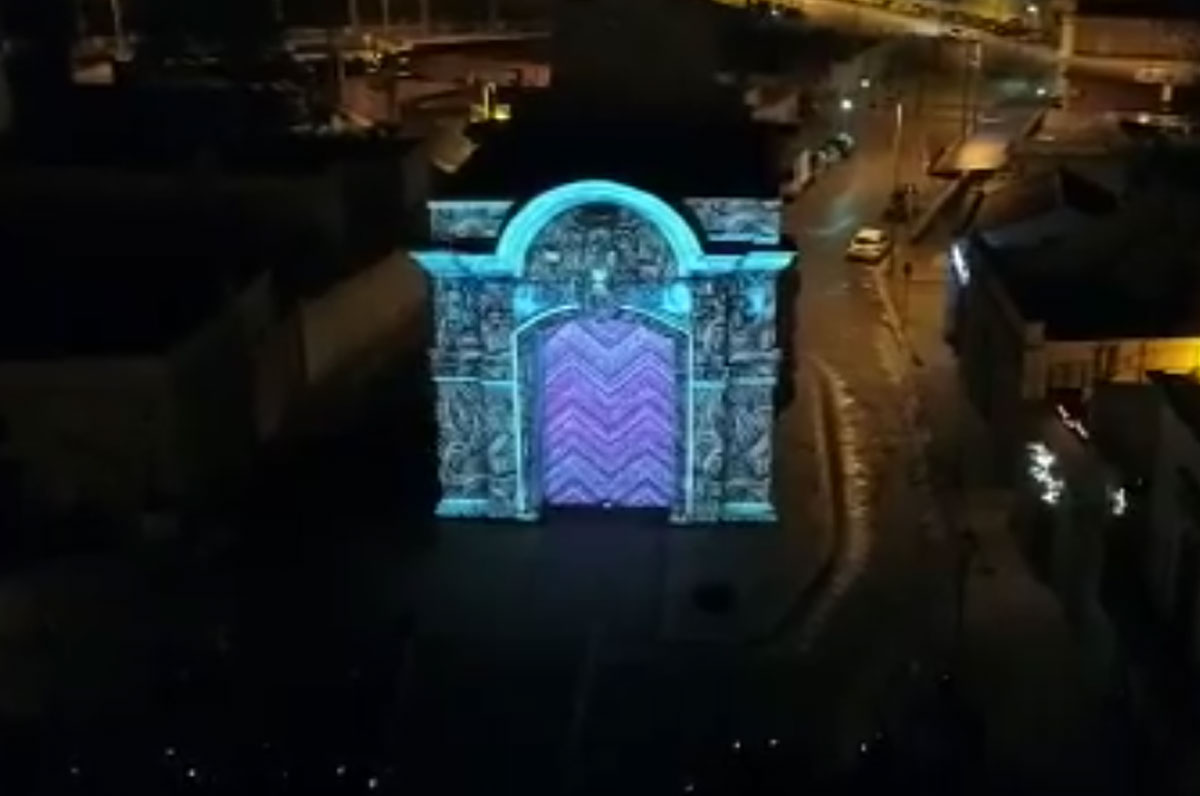 Videomapping 3D a Barletta. Grande entusiasmo dei cittadini