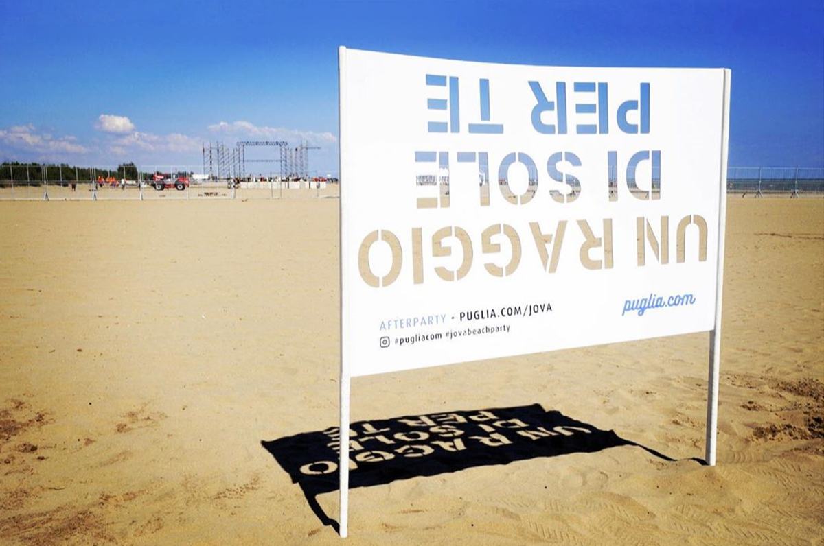 Un raggio di sole per te, Puglia.com omaggia il Jova Beach Party