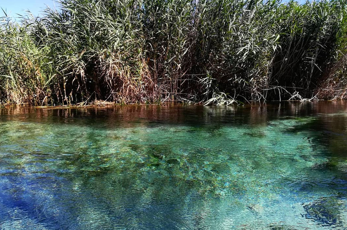 Fiume Chidro, corso dall’acqua limpidissima del Salento