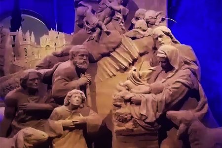 scorrano presepe di sabbia