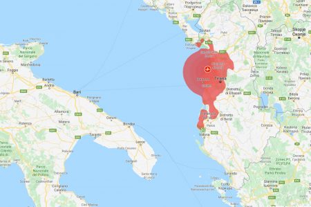 Terremoto Albania
