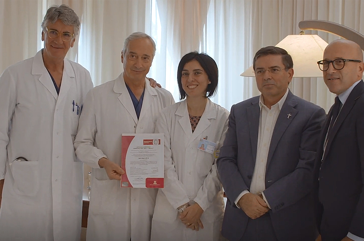 Tumore alla prostata, certificazione internazionale per il Miulli di Acquaviva
