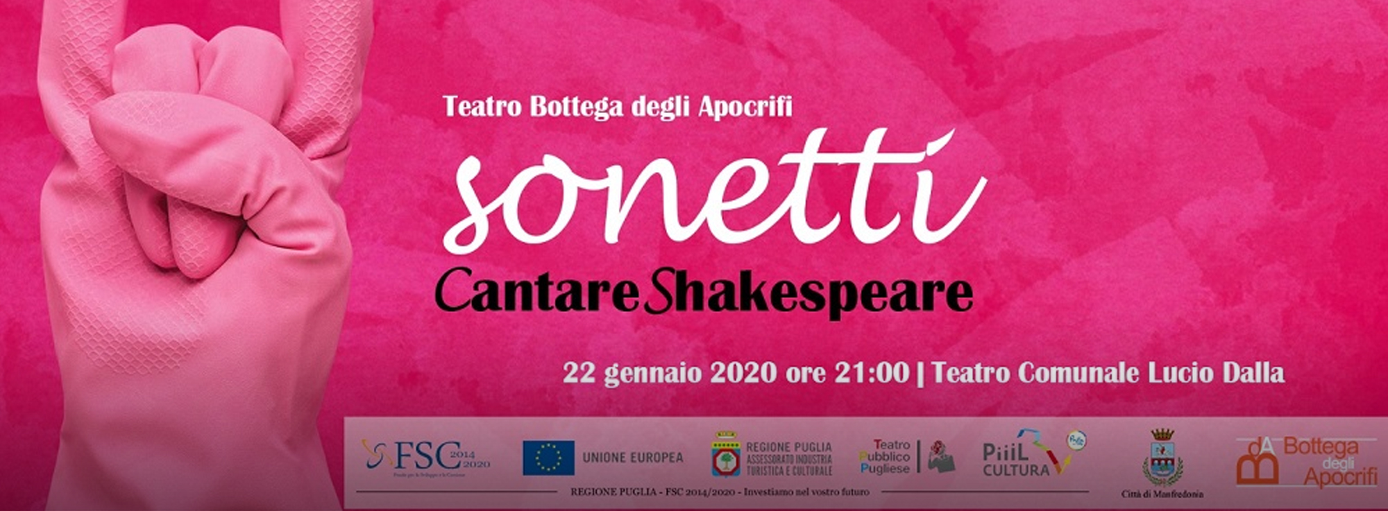 Manfredonia: Sonetti. Cantare Shakespeare