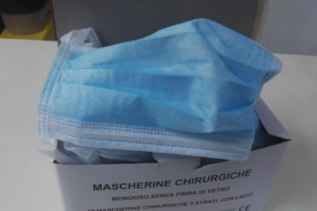 mascherine autoprodotte ospedale andria