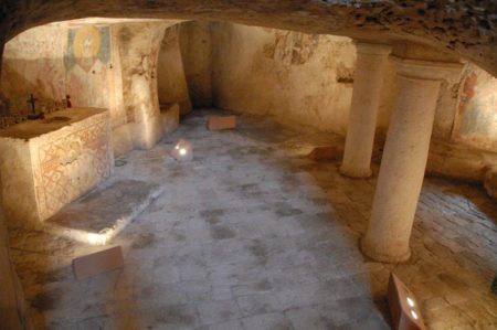 cripta del crocifisso Ugento