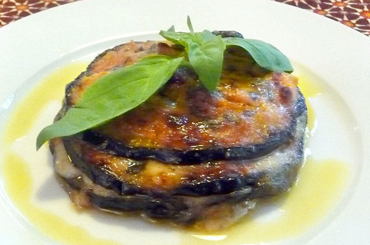 melanzane mozzarella caciocavallo