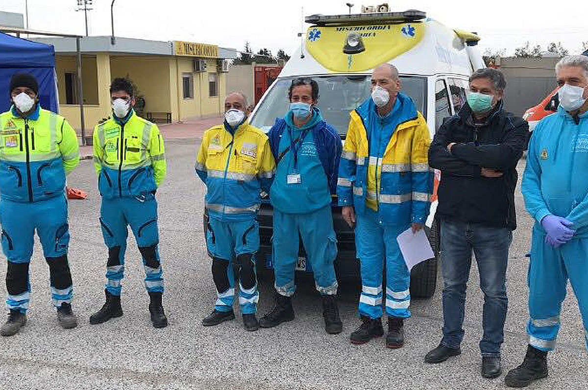 Coronavirus, partiti dalla Puglia aiuti per Brescia Coronavirus, partiti dalla Puglia aiuti per Brescia