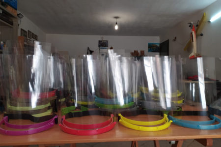 visiere stampanti 3D