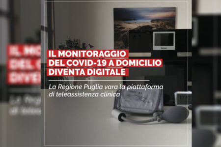 monitoraggio per paziente covid puglia