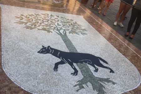 Mosaico della Lupa di Lecce