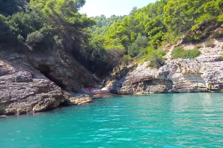Cala della Sanguinara di Vieste