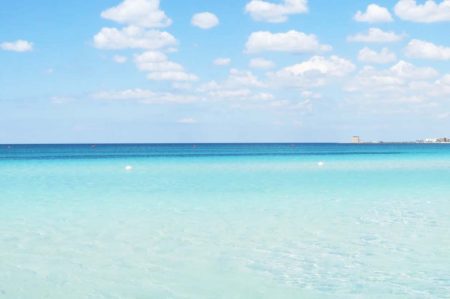 il mare della Puglia è eccellente