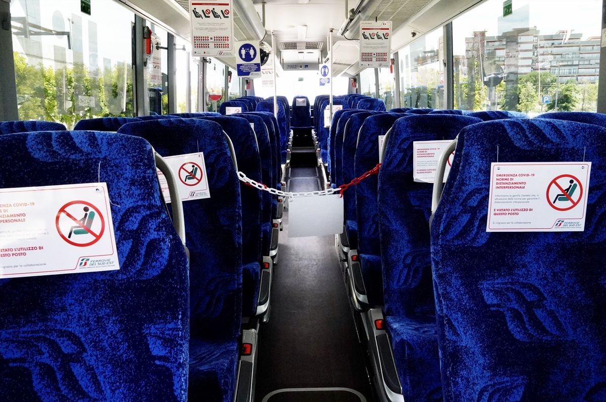 Puglia, trasporto pubblico: da oggi tratte e posti al 100%