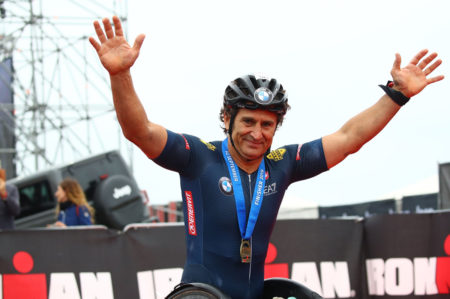 Staffetta in Puglia in onore di Zanardi