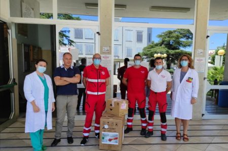 Croce Rossa Italiana dona 3 ventilatori polmonari alla ASL BA