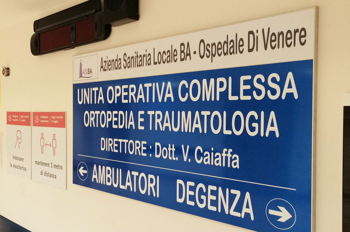 Frattura al femore, Brindisi, Bari e Castellaneta eccellenze d’Italia