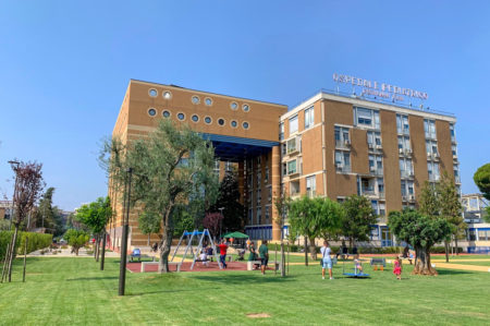 Ospedale pediatrico di Bari, nuovo parco per bambini