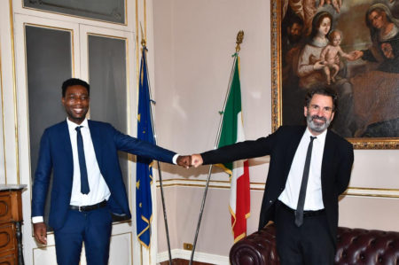 Yvan Sagnet cittadino onorario di Lecce
