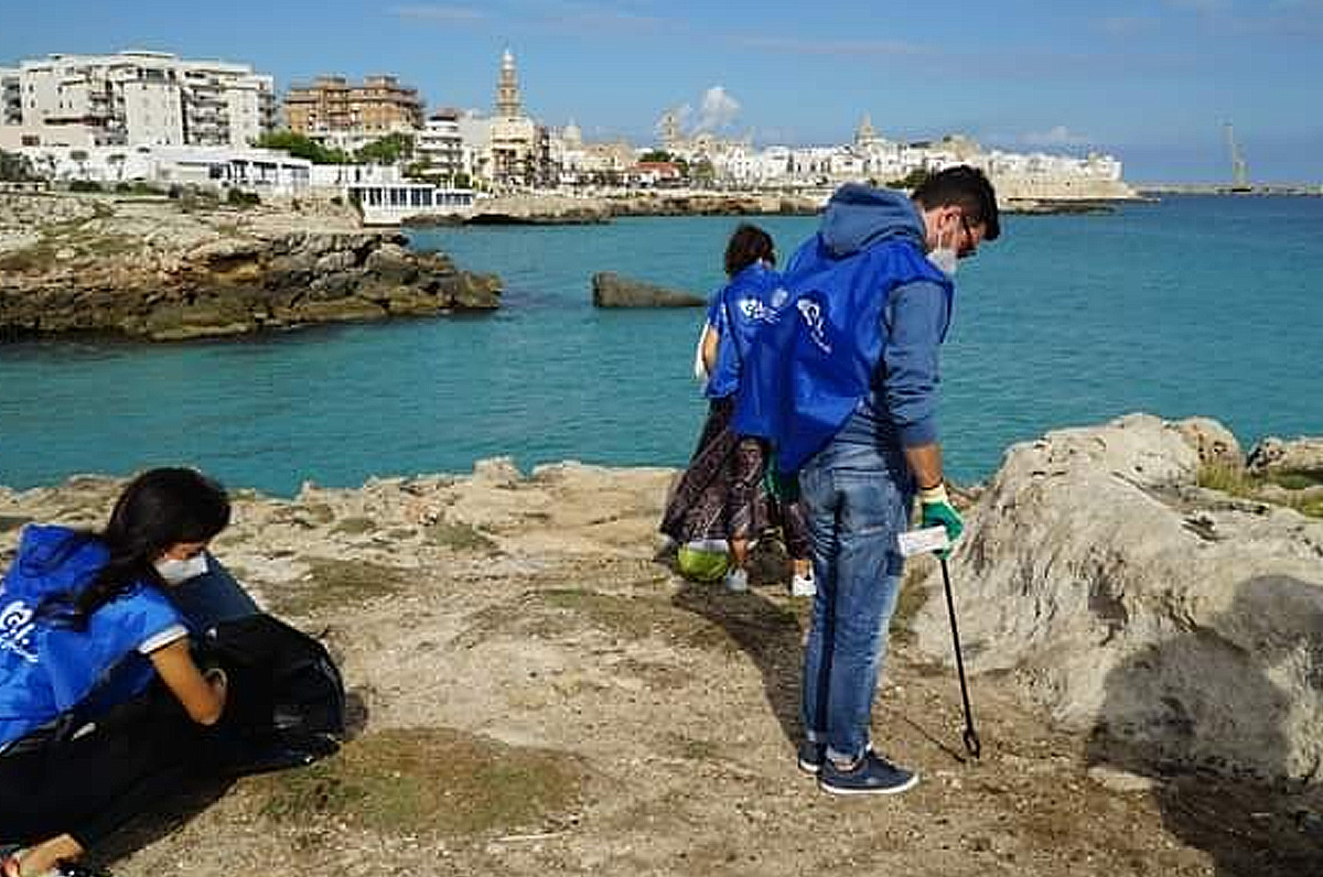 Puliamo il mondo 2020, rimozione dei rifiuti a Monopoli