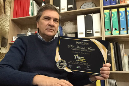 Daniele Manni prof dell'anno