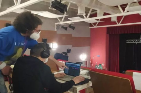 Caparezza registra il suo nuovo album a Molfetta