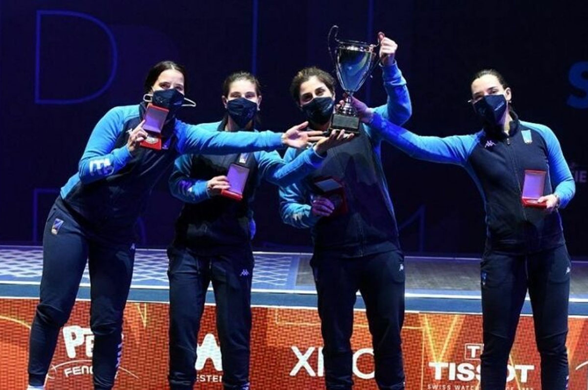 Sciabola, foggiana Criscio vince argento alla Coppa del Mondo Sciabola, foggiana Criscio vince argento alla Coppa del Mondo