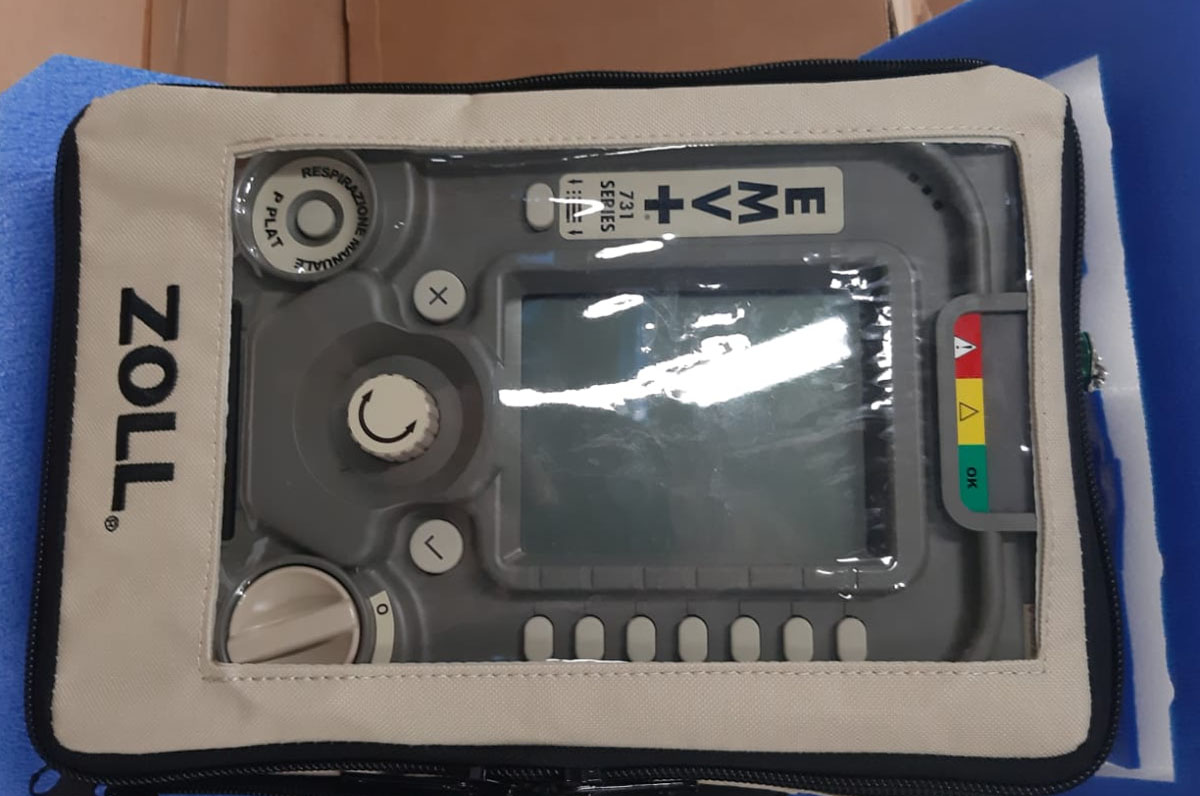 Lotta contro il Covid, USA dona 4 respiratori alla Puglia