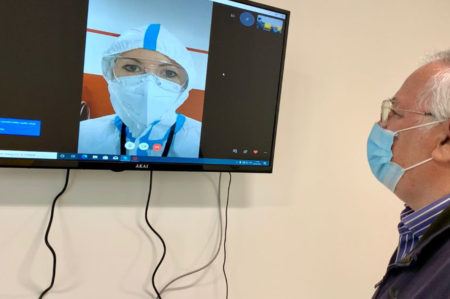 Policlinico di Bari, videocolloqui