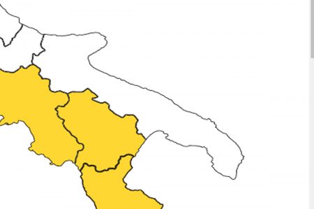 Puglia in zona bianca