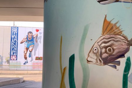 Barletta, Borgiac disegna acquario in via Alvisi