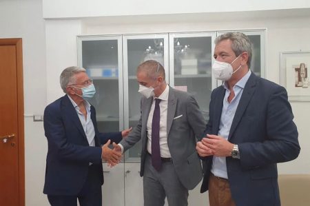 Policlinico Riuniti di Foggia, Costa in visita istituzionale