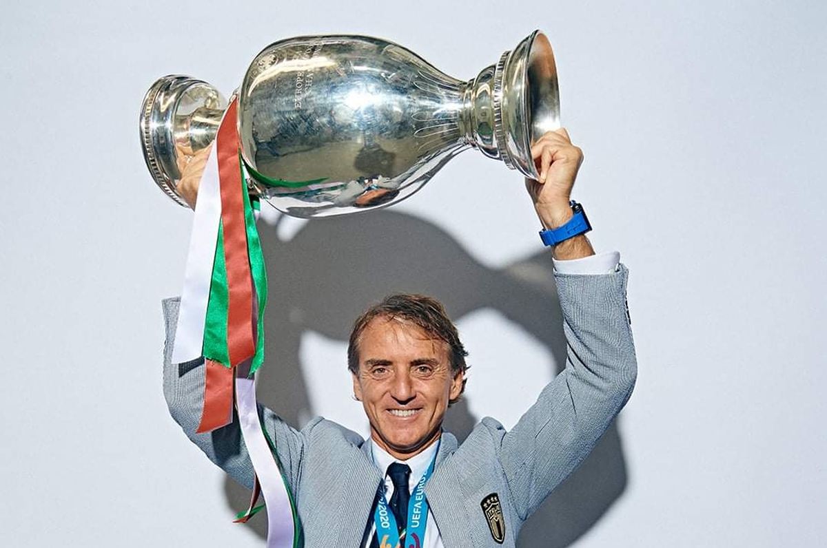 Mancini, il Campione d’Europa in vacanza in Puglia