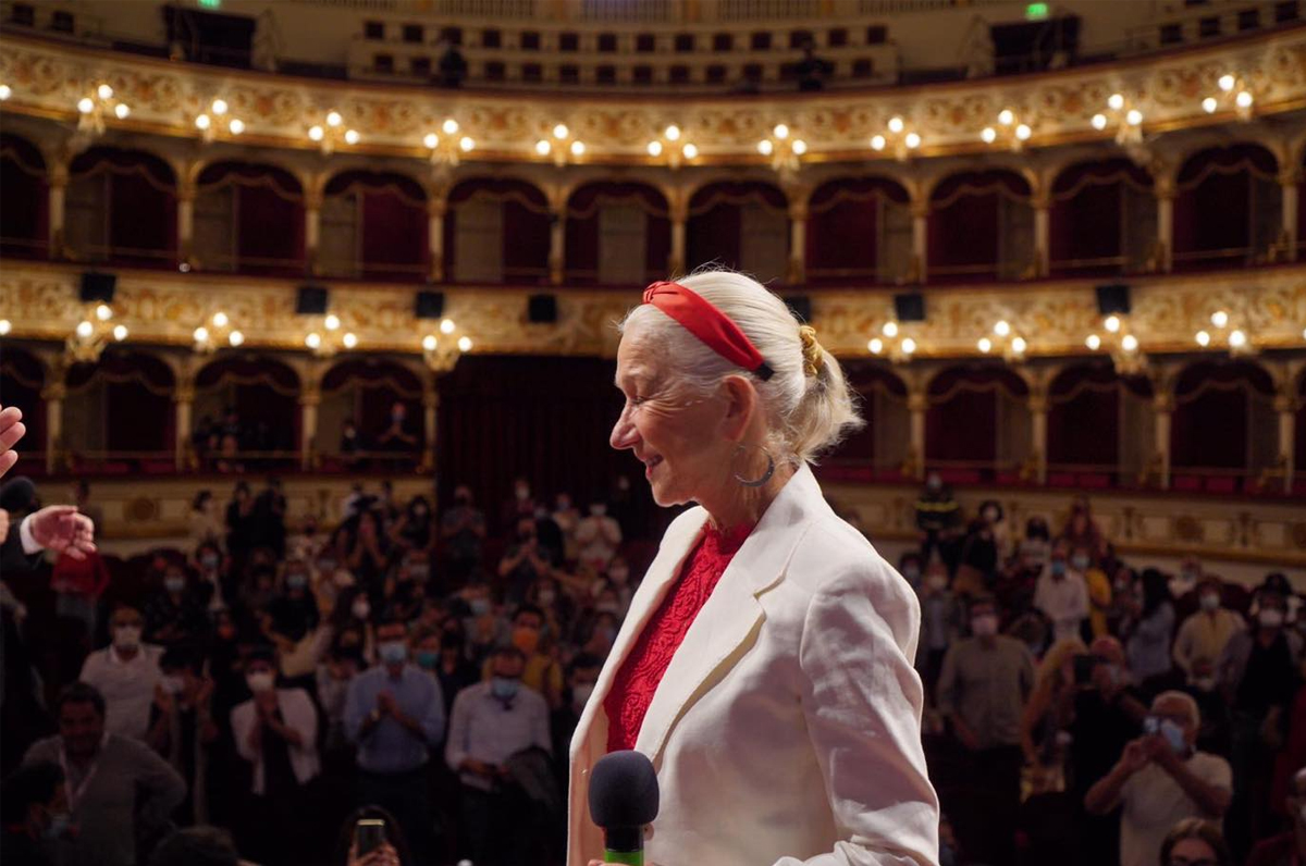 Helen Mirren premiata come “Ambasciatrice dell’UniSalento”